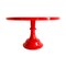 Stylish Red Melamine Pedestal Cake Stand – Durable, BPA-Free & Dishwasher Safe for Holidays & Parties